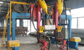 Steel structure processing equipment