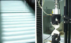 Membrane material testing equipment
