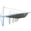 Parking shed membrane