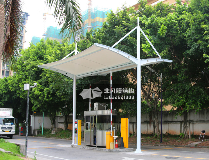 GT001 Box double membrane structure canopy
