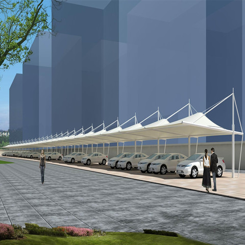 TC002 film structure parking shed