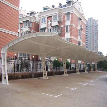 TC003 membrane structure of deformed steel I-beam shed