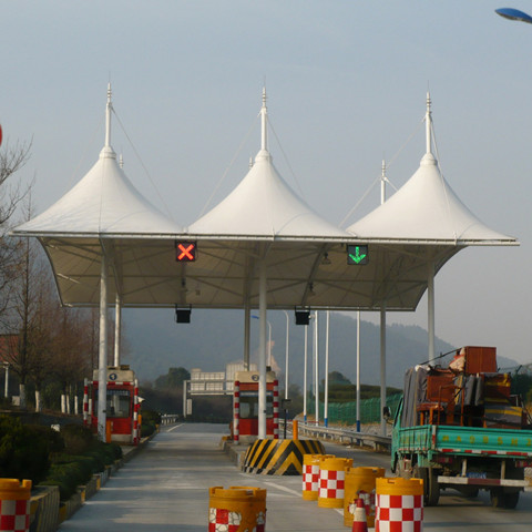 SF005 high-speed toll station membrane structure canopy