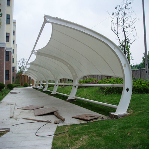 TC007 membrane structure parking shed