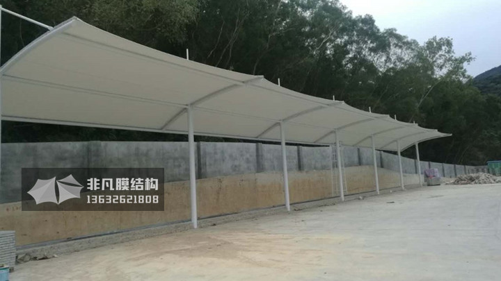 TC016 充电桩膜结构雨棚