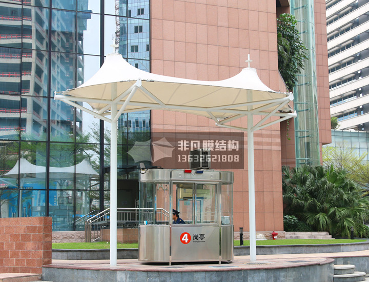 GT003 booth membrane structure canopy
