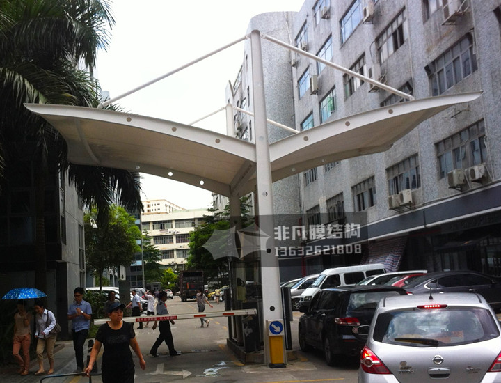 GT005 booth membrane structure canopy
