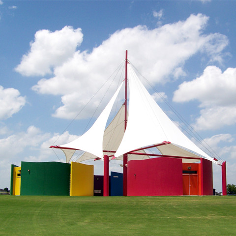 JG003 square landscape film structure