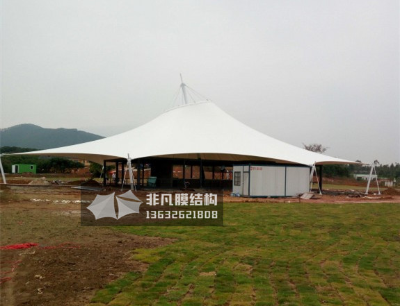 JG009 景观膜结构博罗福田接待中心