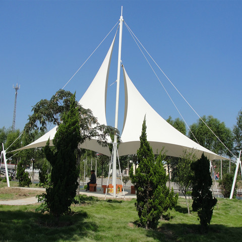JG011 park landscape membrane structure canopy