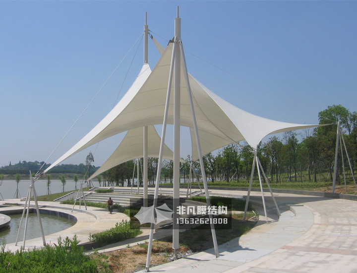 JG015 park landscape membrane structure canopy