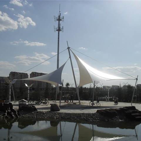 JG015 park landscape membrane structure canopy