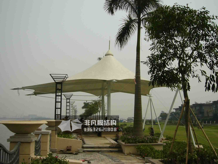JG017 广场码头景观膜结构雨棚