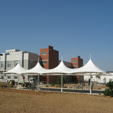 JG019 membrane structure canopy landscape
