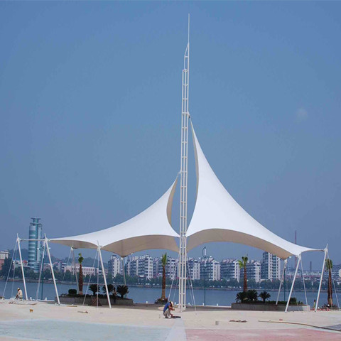 JG022 membrane structure canopy landscape