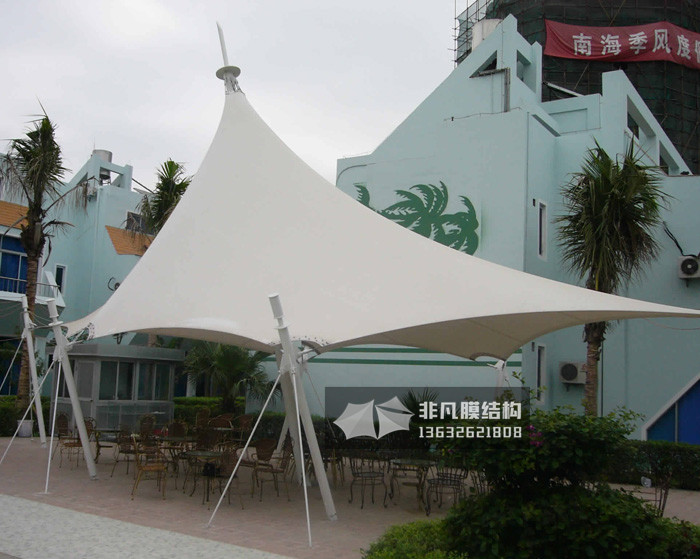 JG024 景观膜结构 三亚海月度假村