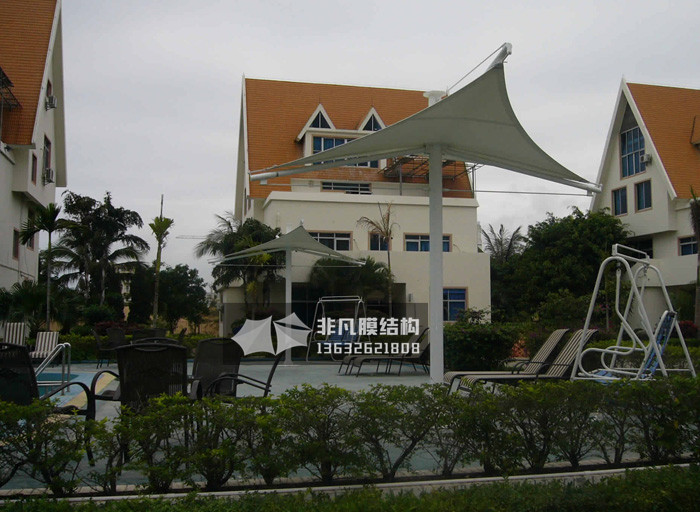 JG024 景观膜结构 三亚海月度假村