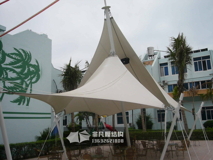 JG024 景观膜结构 三亚海月度假村