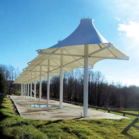 JG031 landscape membrane structure