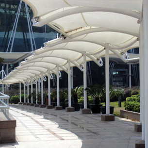 GD004 corridor landscape membrane structure