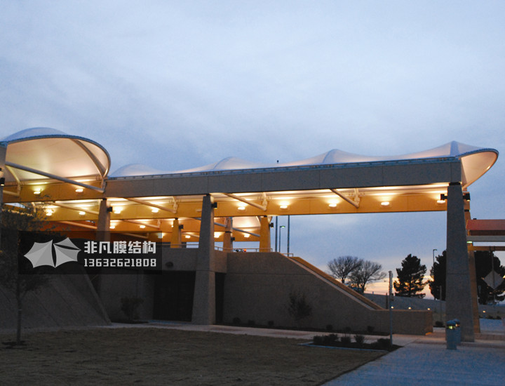 SY001 Hotel business membrane structure