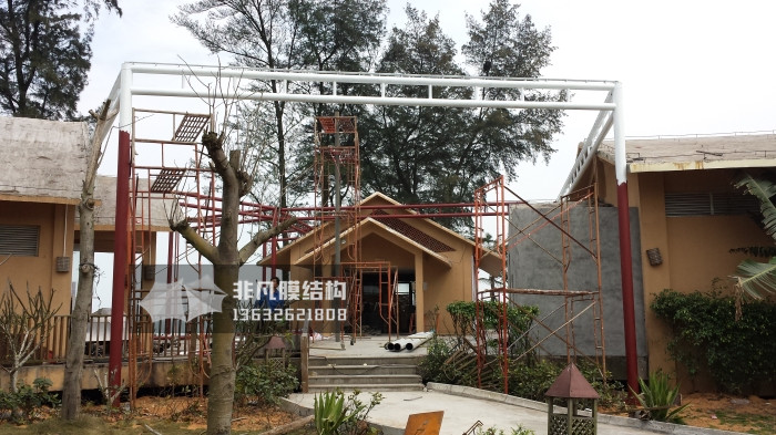 SY002 Restaurant membrane structure