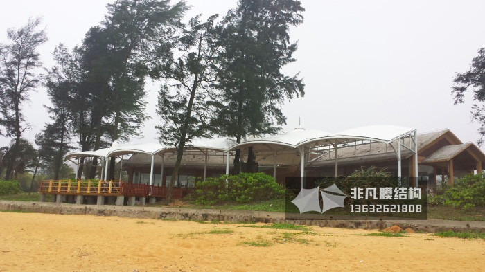 SY002 Restaurant membrane structure