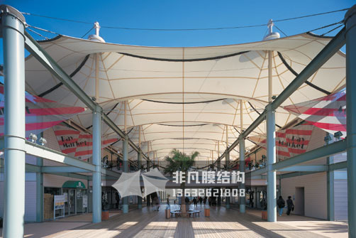 SY012 Roof membrane structure of shopping malls