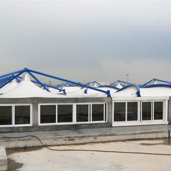 WS002 Membrane structure of sewage pool facilities