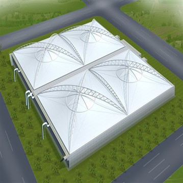 WS007 Sewage pool facilities of membrane structure