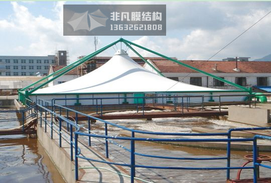 WS008 Sewage pool facilities of membrane structure