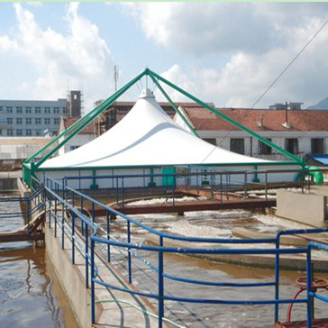 WS008 Sewage pool facilities of membrane structure