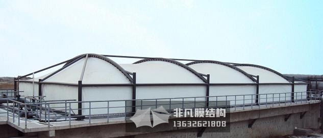 WS009 Sewage pool facilities of membrane structure