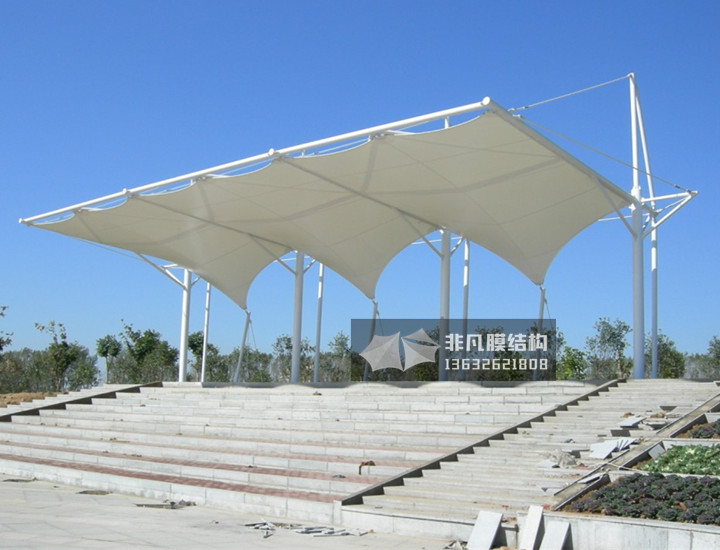 KT002 sports stand membrane structure