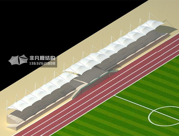 KT005 体育看台膜结构