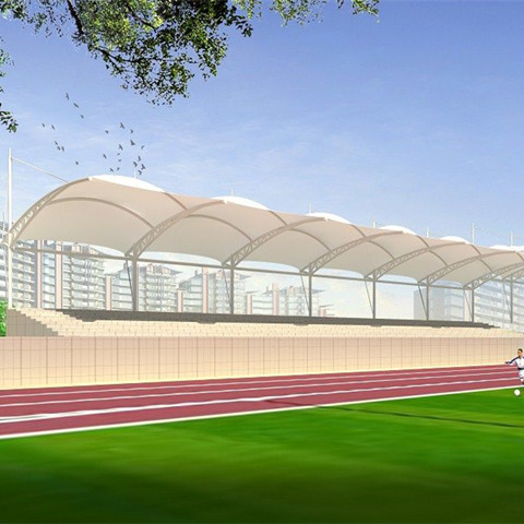 KT005 sports stand membrane structure