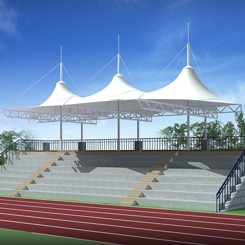 KT006 sports stand membrane structure