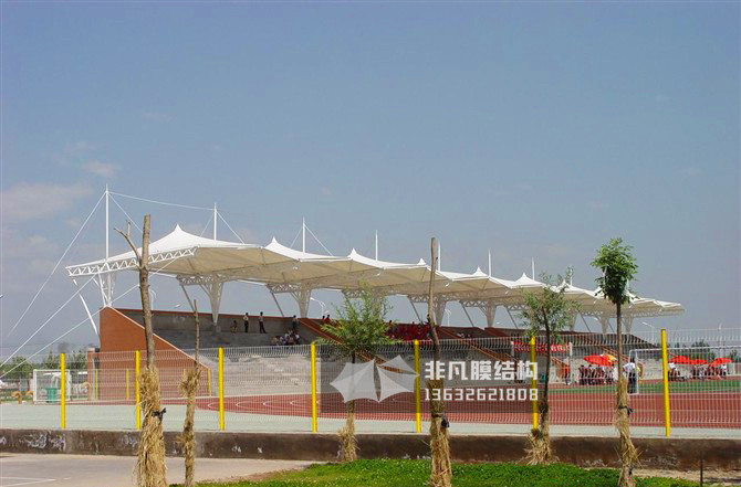 KT007 sports stand membrane structure