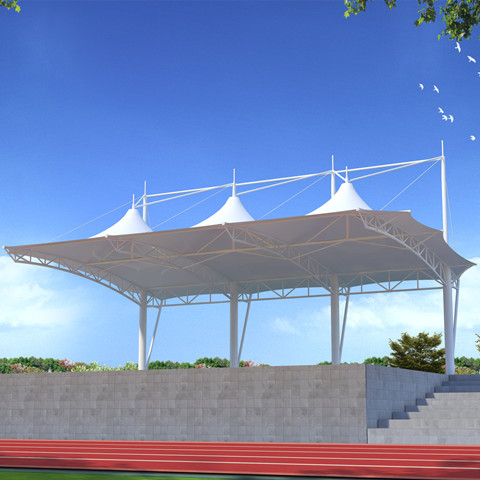 KT008 sports stand membrane structure