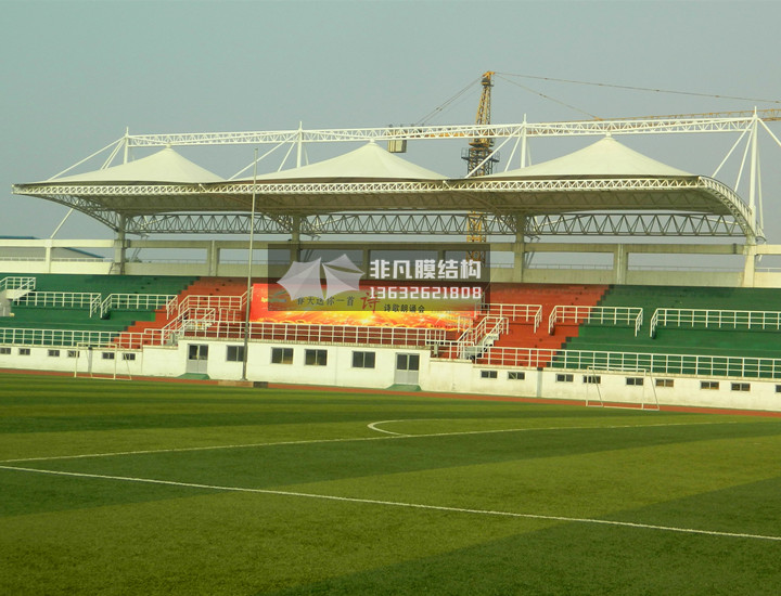 KT012 sports stand membrane structure