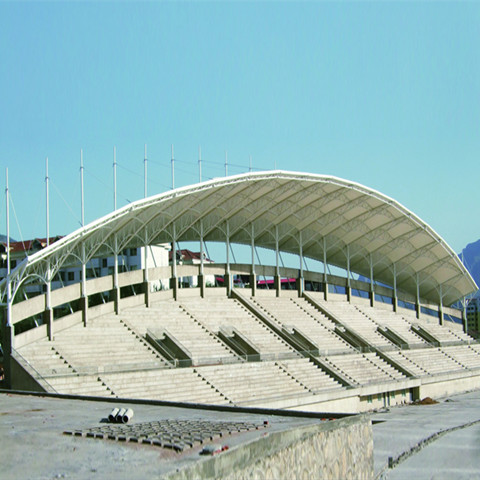KT013 sports stand membrane structure