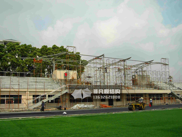 KT015 sports stand membrane structure