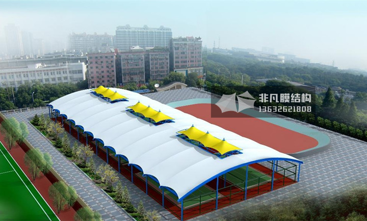 QC003 The Stadium Canopy membrane structure