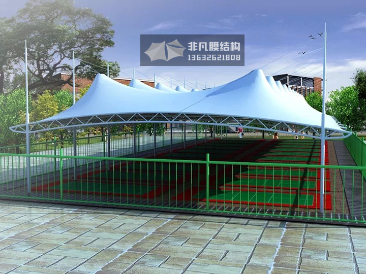 QC009 The Stadium Canopy membrane structure