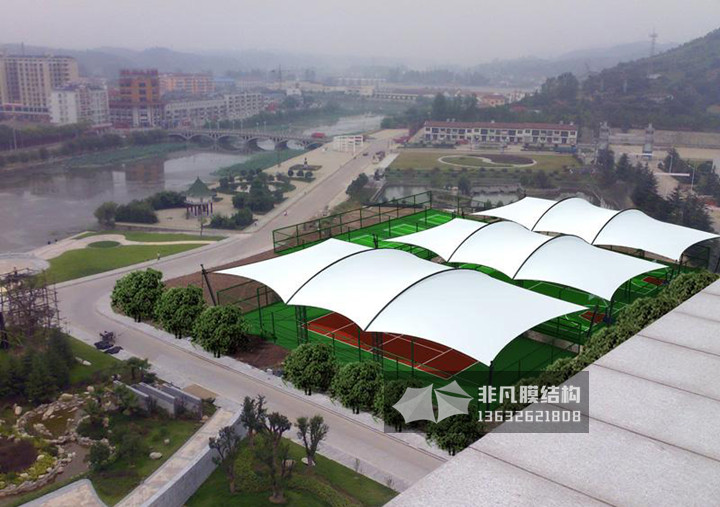 QC013 The Stadium Canopy membrane structure