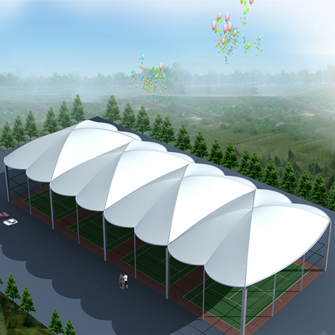 QC014 The Stadium Canopy membrane structure