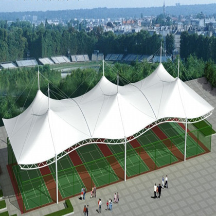 QC015 court membrane structure canopy