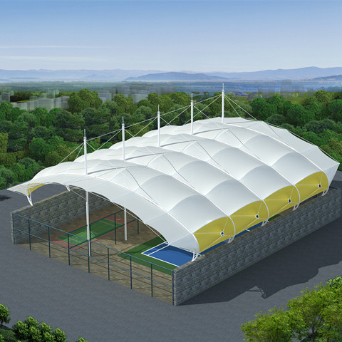 QC017 The Stadium Canopy membrane structure