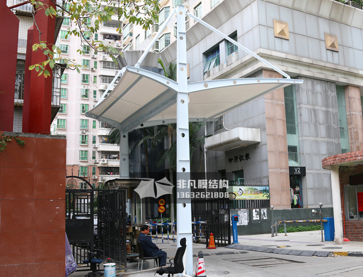 GT006 booth membrane structure canopy