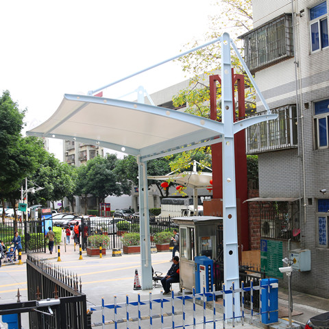 GT006 booth membrane structure canopy